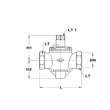 Golyóscsap, sárgaréz, vízfőcsap, fagycsap,  BB 3/4'' (MOFÉM/TEKA) (113-0019-00)