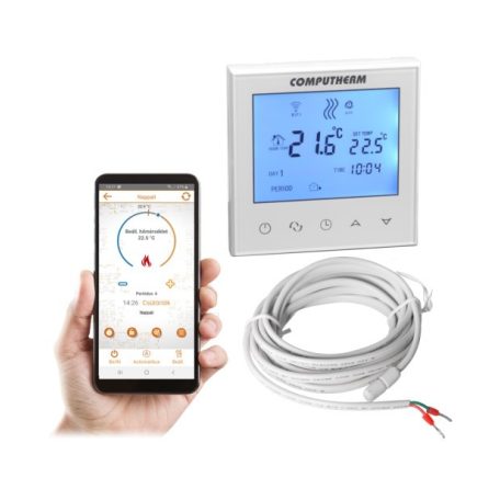 COMPUTHERM E280 Wi-Fi termosztát radiátoros- és padlófűtési rendszerekhez (1490158)