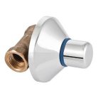 Csempeszelep 1/2" piros, MOFÉM (164-0015-00)