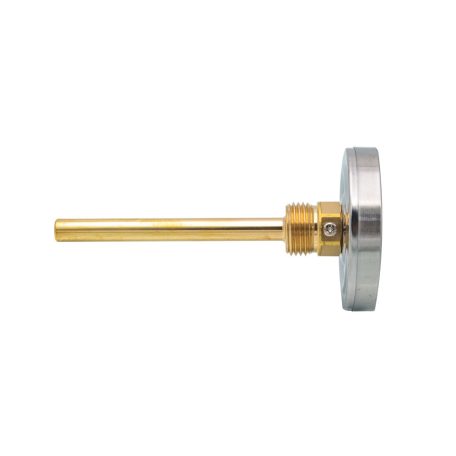Hőmérő Axiális, merülős, 1/2", Φ63  100 mm-es rúddal (BAR-T63100)