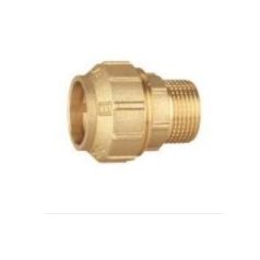 KPE réz csatlakozó (toldó) KM 40x5/4" (EBE-R40114M)