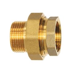   Réz hollander KB egyenes 3/8" (lapos tömítéssel)(EFC-H38)