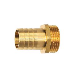   Réz egyenes csatlakozó (toldó)  tömlővéges KM 1"/ 26 mm vastag (EFC-SM1126)