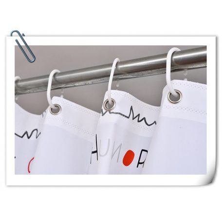 Zuhanyfüggöny-cicás 180X200 cm (ER-SCE003)