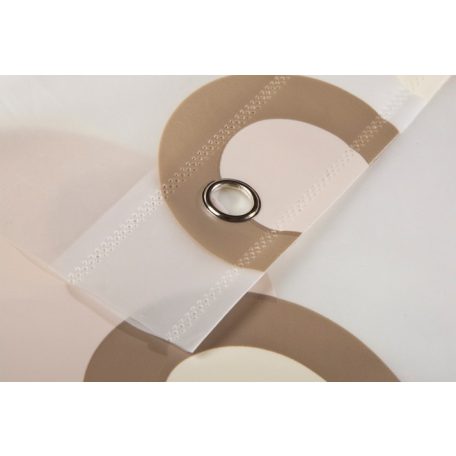 Zuhanyfüggöny-KÁVÉBAB 180X200 Anyag: vízálló PEVA (ER-SCE009)