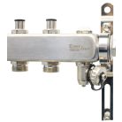Szelepes Osztó gyűjtő, INOX 3 körös 1”x3/4” osztóvéggel (nem autómata)