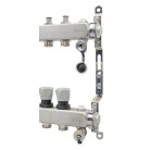 Szelepes Osztó gyűjtő, INOX 3 körös 1”x3/4” osztóvéggel (nem autómata)