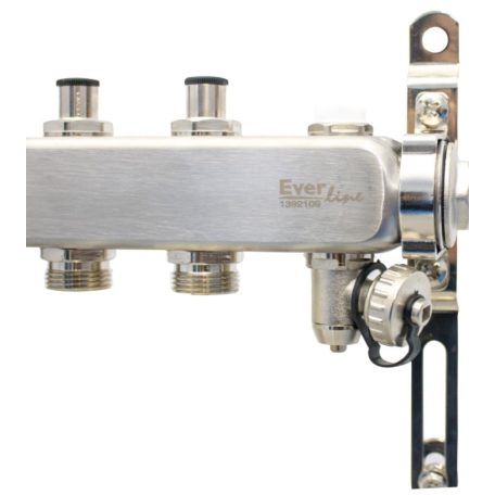Szelepes Osztó gyűjtő, INOX 6 körös 1”x3/4” osztóvéggel (nem autómata)
