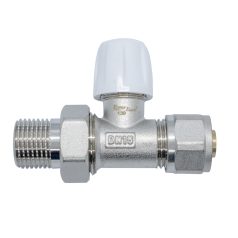   Radiátorszelep visszatérő egyenes 1/2"x16 (EVP-DT1612M)