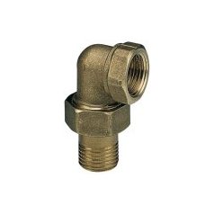 Réz radiátor hollander sarok KB 1" (G0607032)