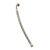 Hidrofor bekötőcső, rozsdamentes acél flexibilis, KB 1" hossza 55 cm, könyökkel (RS-27MF1155-A)