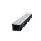 Kültéri folyóka, 1 m horganyzott fedráccsal (STY-915)