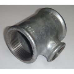   Horganyzott T-idom szűkített  6/4"-1"-6/4" BB (ZN-T11211112)